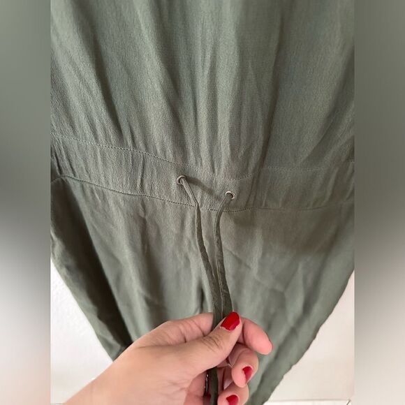 Monrow Green Utility Jumpsuit Sz XS - Picture 4 of 9